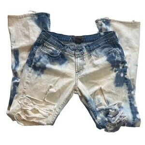 Lucky Brand Jeans Bleach Distressed Henna Sweet N Low Jeans, Size 6/28